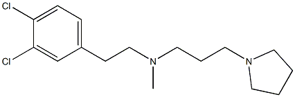 2-(3,4-Dichlorophenyl)-N-[3-(1-pyrrolidinyl)propyl]-N-methylethanamine