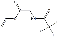 N-(トリフルオロアセチル)グリシンビニル 化学構造式