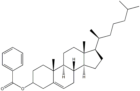 (20S)-コレステロールベンゾアート 化学構造式