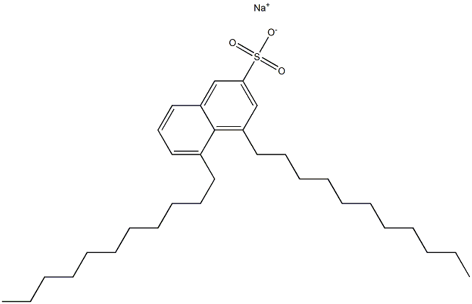 4,5-Diundecyl-2-naphthalenesulfonic acid sodium salt