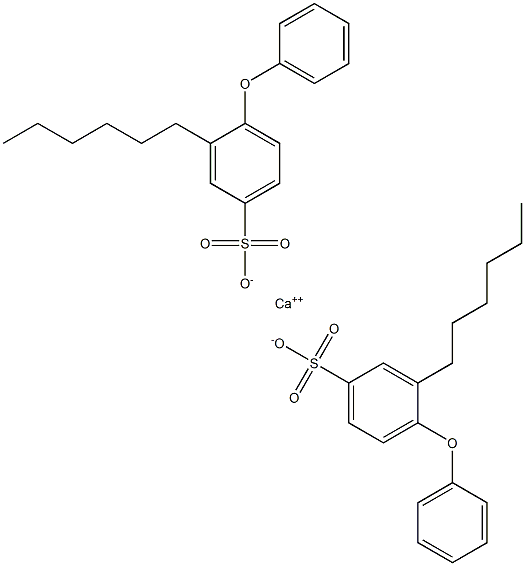 Bis(3-hexyl-4-phenoxybenzenesulfonic acid)calcium salt