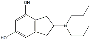 2-(Dipropylamino)indane-5,7-diol