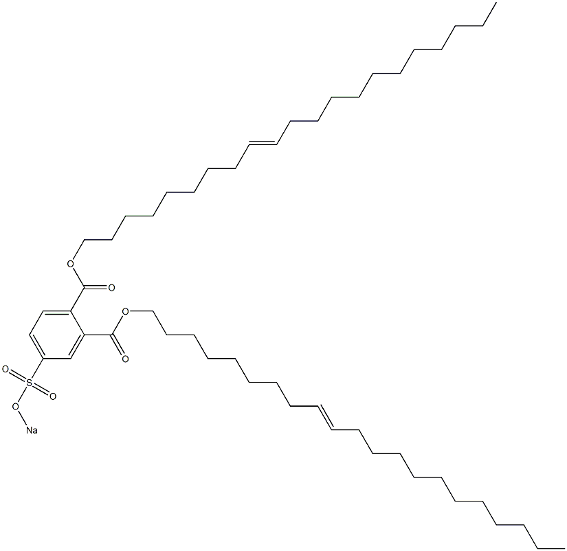 4-(Sodiosulfo)phthalic acid di(9-henicosenyl) ester