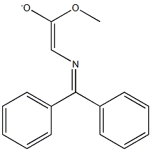 2-[(Diphenylmethylene)amino]-1-methoxyethene-1-olate