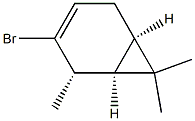 (1R,2S,6R)-2,7,7-Trimethyl-3-bromobicyclo[4.1.0]hept-3-ene