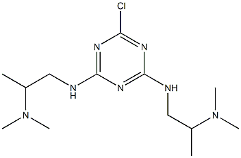2,4-Bis[[2-(dimethylamino)propyl]amino]-6-chloro-1,3,5-triazine