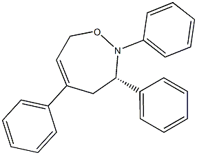 (3S)-2,3,5-Triphenyl-2,3,4,7-tetrahydro-1,2-oxazepine