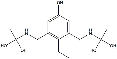 3,5-Bis[[(1,1-dihydroxyethyl)amino]methyl]-4-ethylphenol