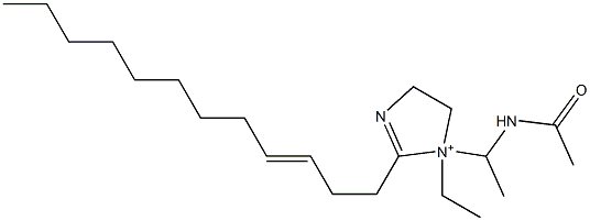 1-[1-(Acetylamino)ethyl]-2-(3-dodecenyl)-1-ethyl-2-imidazoline-1-ium