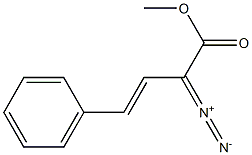 (E)-2-Diazo-4-phenyl-3-butenoic acid methyl ester