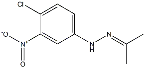 Acetone 3-nitro-4-chlorophenyl hydrazone