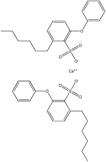 Bis(2-hexyl-6-phenoxybenzenesulfonic acid)calcium salt