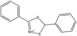 3,5-Diphenyl-1,4,2-dithiazole-2-cation