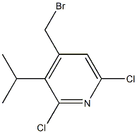 2,6-Dichloro-3-isopropyl-4-(bromomethyl)pyridine