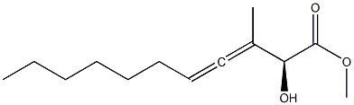 (2S,3R)-2-Hydroxy-3-methyl-3,4-undecadienoic acid methyl ester