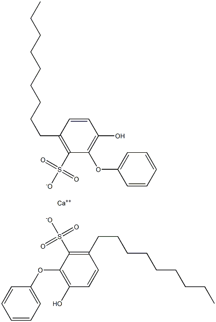 Bis(6-hydroxy-3-nonyl[oxybisbenzene]-2-sulfonic acid)calcium salt