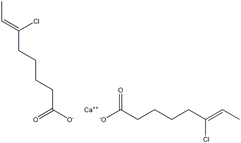 Bis(6-chloro-6-octenoic acid)calcium salt