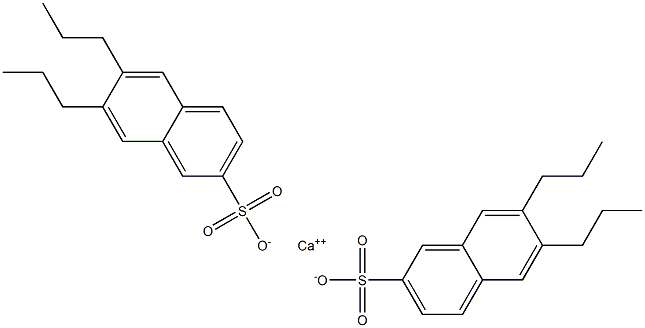 Bis(6,7-dipropyl-2-naphthalenesulfonic acid)calcium salt