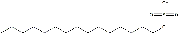 Sulfuric acid hydrogen pentadecyl ester
