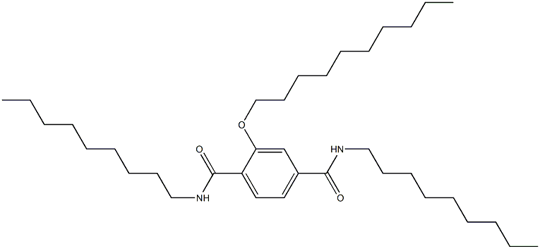 2-(Decyloxy)-N,N'-dinonylterephthalamide
