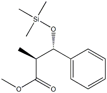 (2S,3S)-2-Methyl-3-trimethylsiloxy-3-phenylpropanoic acid methyl ester