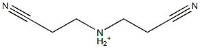Bis(2-cyanoethyl)aminium