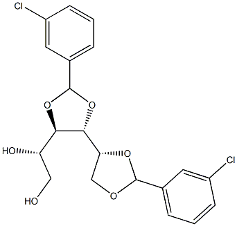3-O,4-O:5-O,6-O-Bis(3-chlorobenzylidene)-D-glucitol