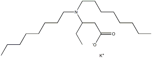 3-(Dioctylamino)valeric acid potassium salt