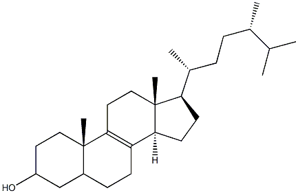 Ergost-8-enol Structure