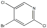 2,5-二氯-4-溴吡啶 结构式