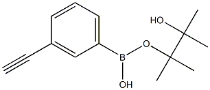 3-乙炔基苯硼酸频哪酯 结构式