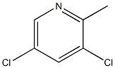 2-甲基-3,5-二氯吡啶, , 结构式