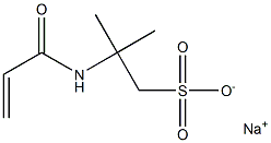 2-丙烯酰胺基-2-甲基丙烷磺酸钠, , 结构式
