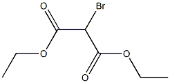Diethyl bromomalonate Struktur