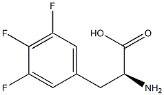 D-3,4,5-三氟苯丙氨酸 结构式