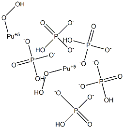 Dioxyplutonium(VI) hydrogen orthophosphate|