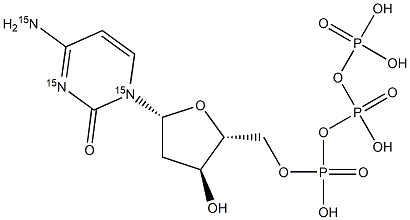 2'-Deoxycytidine 5'-Triphosphate-15N3