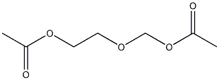 2-氧杂-1,4-丁二醇二乙酸酯, , 结构式