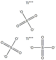硫酸亚钛, , 结构式