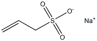 烯丙基磺酸钠水溶液 结构式