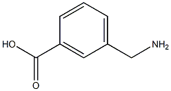 3-羧基苄胺, , 结构式