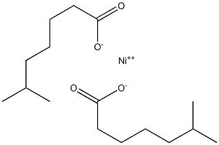 Nickel isooctanoate Structure