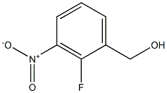 2-氟-3-硝基苄醇 结构式