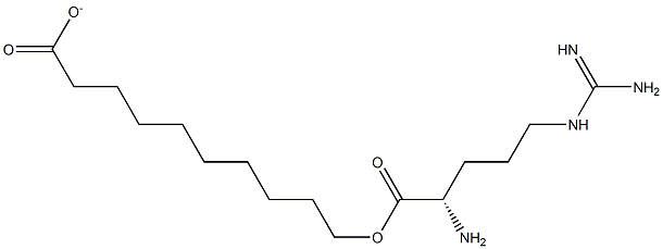 精氨酸癸酸 结构式