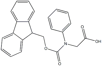 FMOC-苯甘氨酸, , 结构式