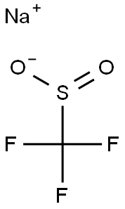 三氟甲基亚磺酸钠 结构式
