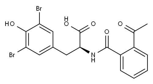 O-Acetyl-N-benzoyl-3,5-dibromo-l-tyrosine