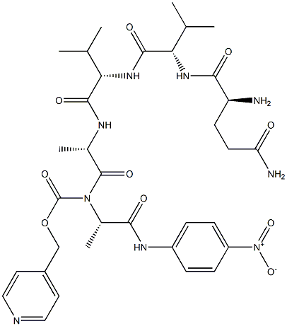 isonicotinyloxycarbonyl-glutaminyl-valyl-valyl-alanyl-alanine-4-nitroanilide