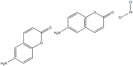 dichloro-di(6-aminocoumarin)platinum(II)
