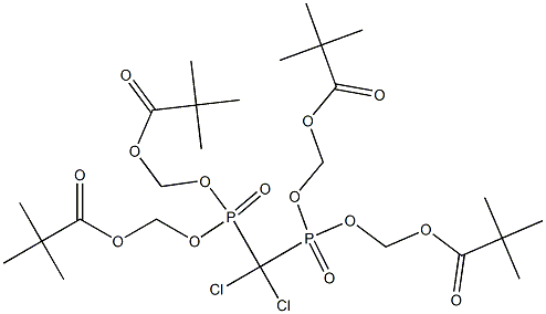 tetra(pivaloyloxymethyl) (dichloromethylene)bisphosphonate